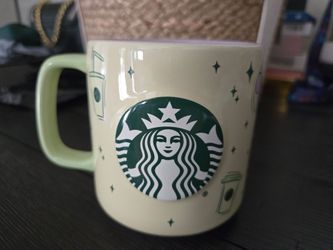 Disney Parks 2026 Starbucks Summertime Castle Mickey Ear Mug New