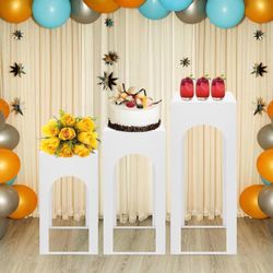 Metal Party Base Stand, 3 Pieces