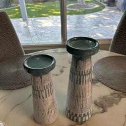 Two Beautiful Candle Holders