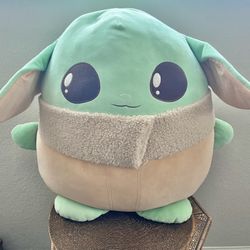 20” Star Wars The Child Grogu Baby Yoda Squishmallows Giant Plush 