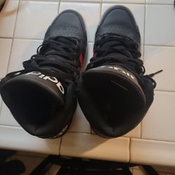 Adidas Men Entrap Mid Black Red Shoe Sneakers Size 10