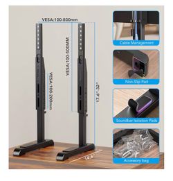 TV mount for table top