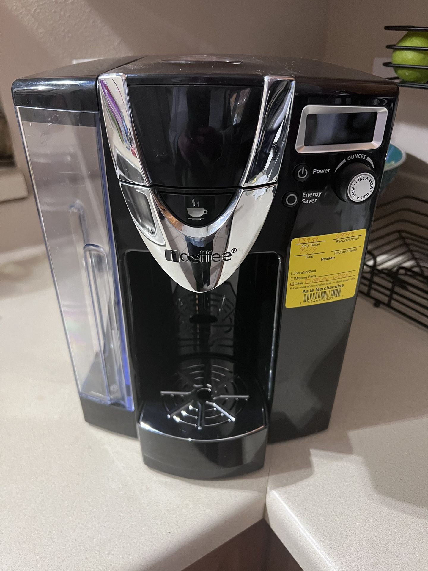 iCoffee Opus Single Serve Brewer