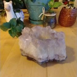 Amethyst Tealight Candle Holder