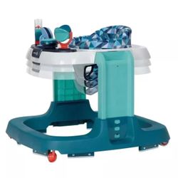 Safety 1st Ready Set Walk DX Baby Walker Teal Blue Interactive Toy Tray - Mint Condition!!!