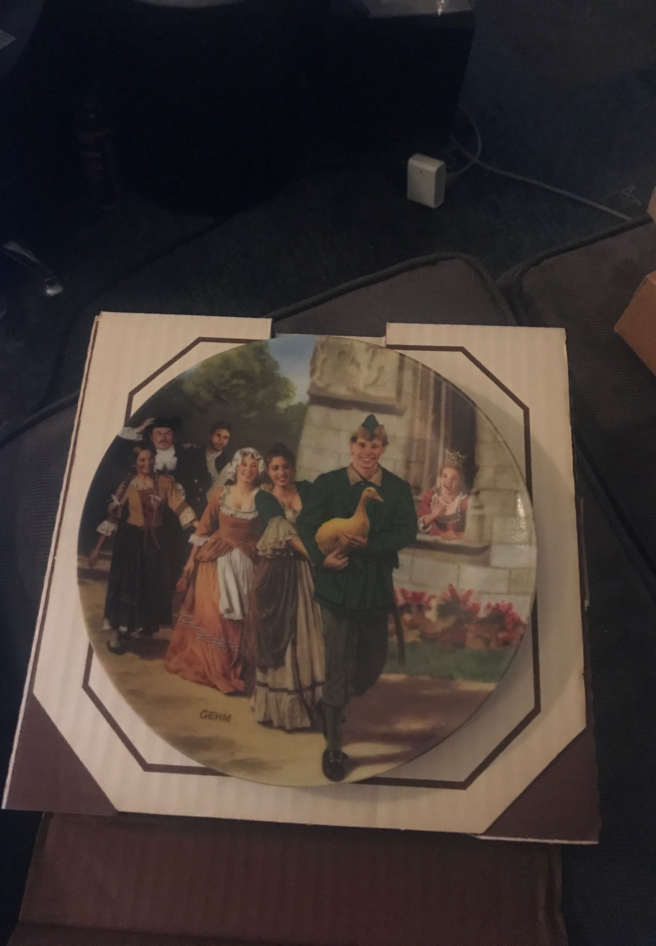 The golden goose collectors plate