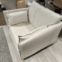 IKEA BACKSALEN 1.5-seat armchair, Katorp natural