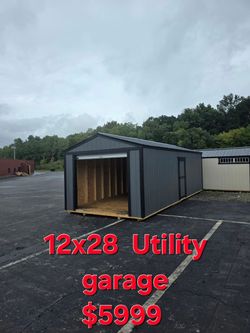 12X28 Utility Garage
