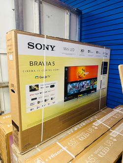 65” Sony Bravia 5 Mini LED 4K UHD Smart Google Tv