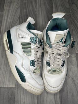 Oxidized green Jordan 4s
