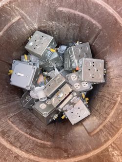 Wall outlet lot