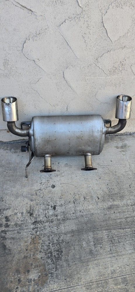 13 G37 Coupe Oem Muffler