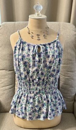 Old Navy  Blouse With Flowers 