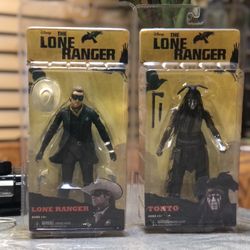 NECA REEL TOYS Lone Ranger And tonto