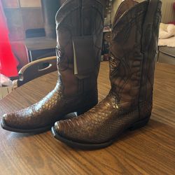 Cuadra Brown Western Cowboy Boots Size 10 – Made in Mexico (New)