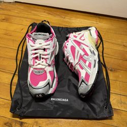 Pink Balenciaga Runners