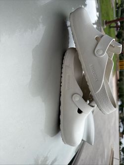 Birkenstock Boston Eggshell Eva sz 10.5