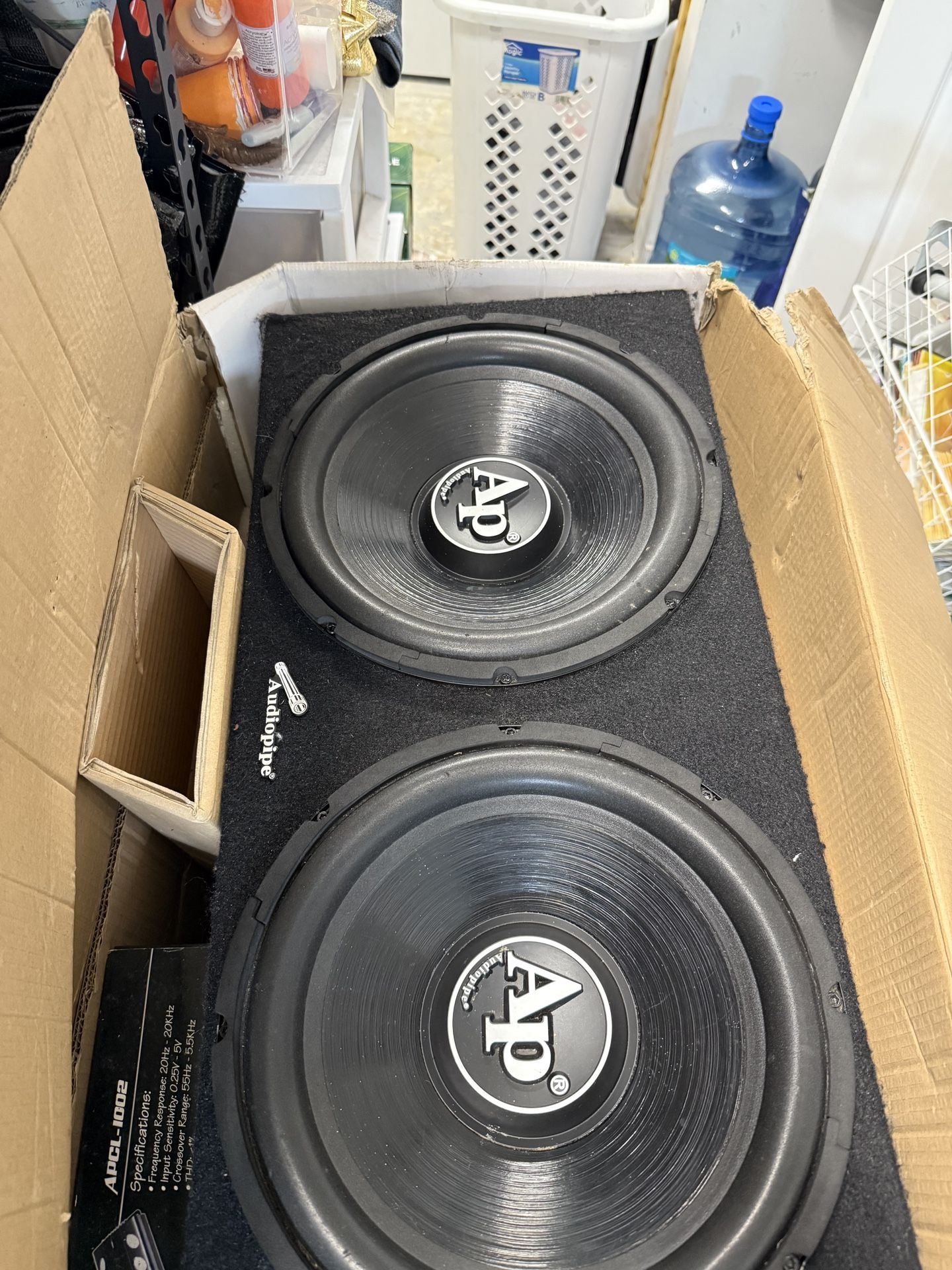 Subs Two Audiopipe 12’