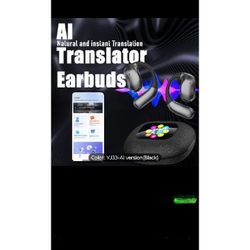 2025!! Over 135 Languages Bluetooth Translation Ear Pods!!!!