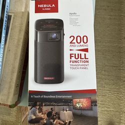 Nebula Mini Projector with WiFi and Bluetooth