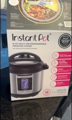 Instant Pot Ultra 60 10-in-1 Multi-Use Programmable Pressure Cooker