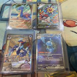 Pokemon Card TCG Scarlet & Violet Destined Rivals 151 and Misty Chase Cards