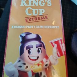 Kings Cup Extreme Game Never Used Unopened