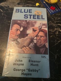 SEALED John Wayne Blue Steel VHS 1984 Memory Lane Video