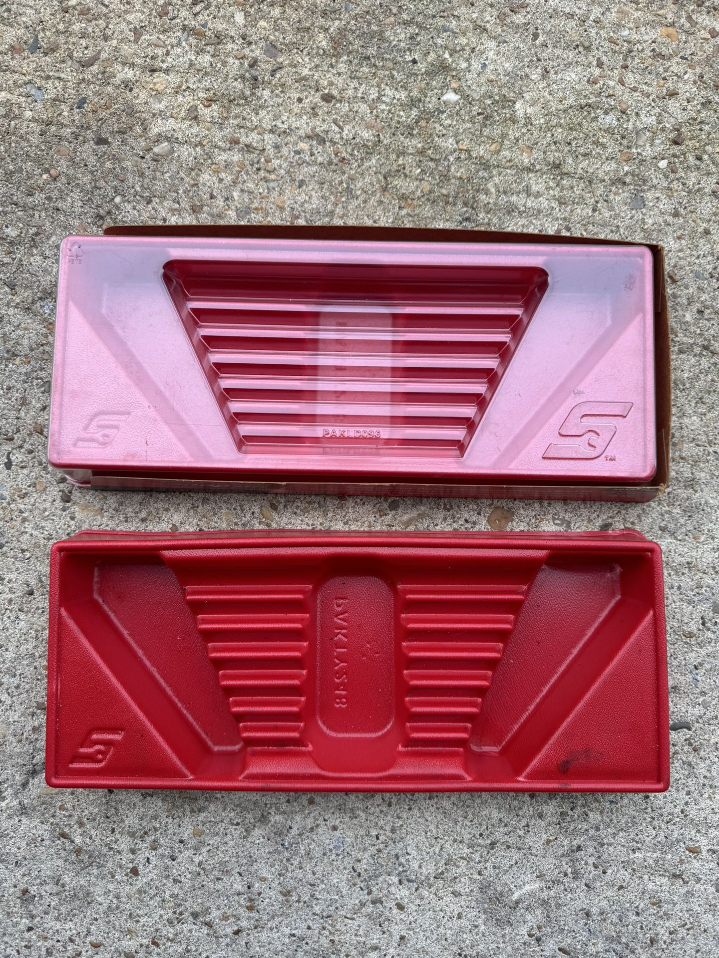 Snap On Ratcheting Sae Wrench Set Tray