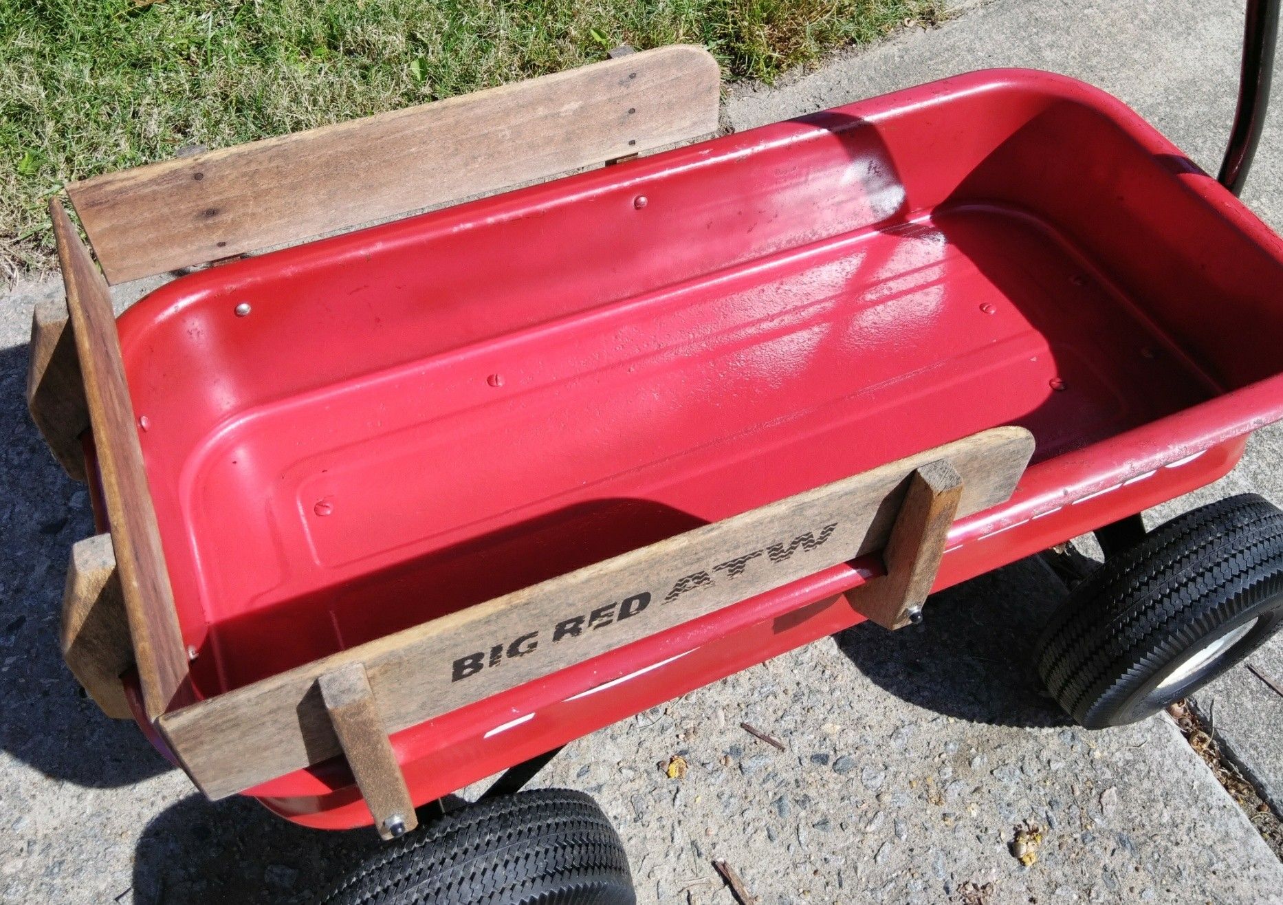 Radio Flyer Big Red ATW Wagon with Wood Sides for Sale in
