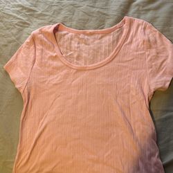 Pink shirt with missing tag Size Large