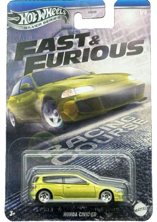 2025 Hot Wheels Silver Series Fast & Furious Honda Civic EG