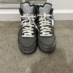 Jordan 5 muslin Off White