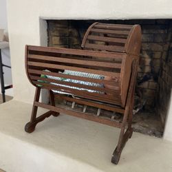 Vintage Doll Crib Cradle/ New Born Photography Cradle 