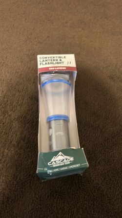Cascade lantern and flashlight