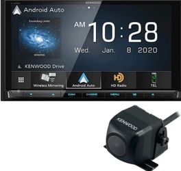 Kenwood DDX9707S 6.95" WVGA DVD Receiver w/ Apple CarPlay & Android Auto/kenwood camera