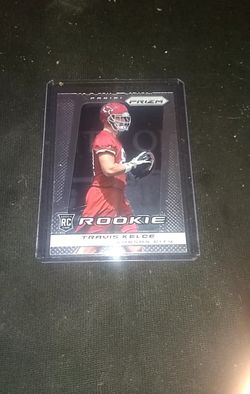 Perfect Travis kelce chiefs football card