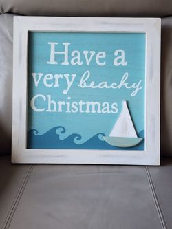 Christmas Beach Decor