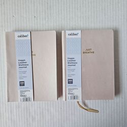 Caliber Vegan Leather Welness Journal NEW