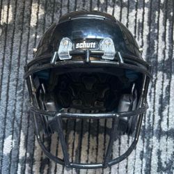 Schutt Black Football Helmet with Face Mask