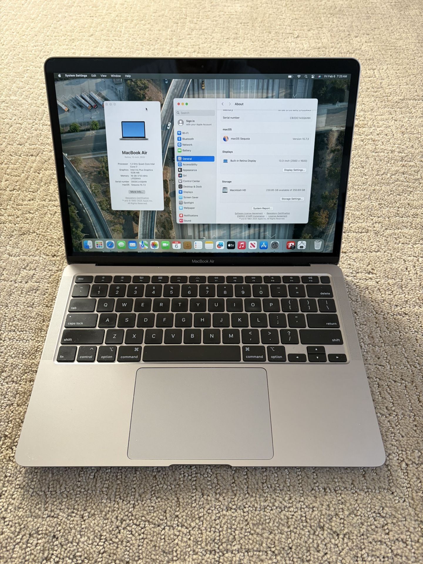 MacBook Air 13” 2020 - i7