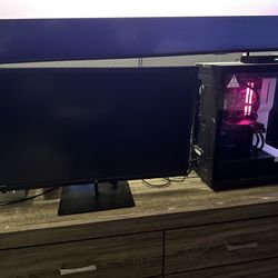 Gaming High Set Up Pc With Monitor