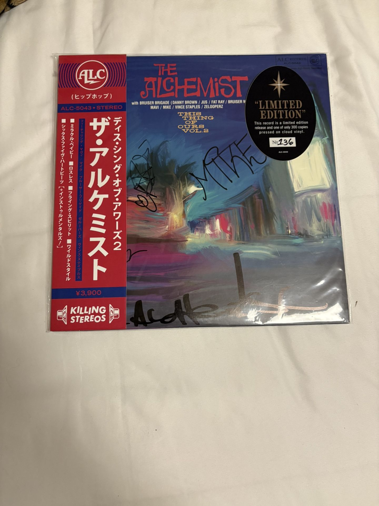 Signed TheAlchemist This Thing Of Ours 2 Vinyl