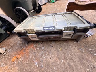 Husky Small Parts Organizer Tool Box
