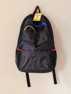 Pokémon x Target Adventure Backpack – Black Multicolor – New with Tags