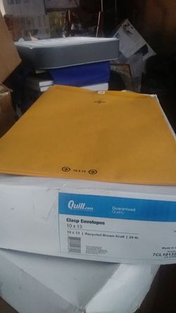 Business Clasp Envelopes 10 x 13