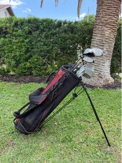 Ready to play beginner golf set w/bag