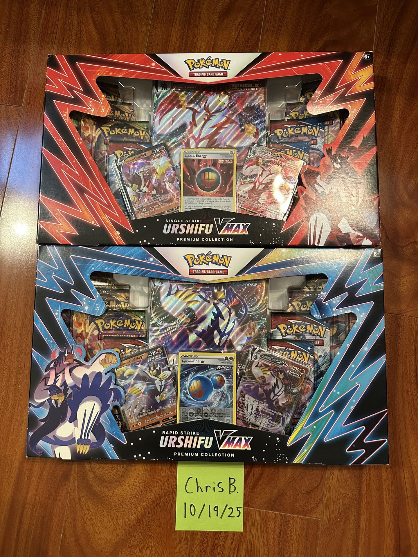 Pokemon Urshifu VMAX Boxes
