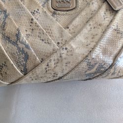 Coach Madison Pinnacle Exotic Carrie Bag