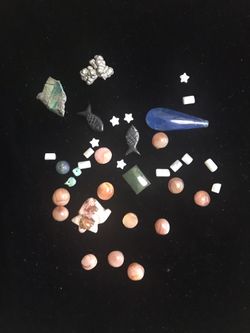 Lot of loose gem, agate and beads